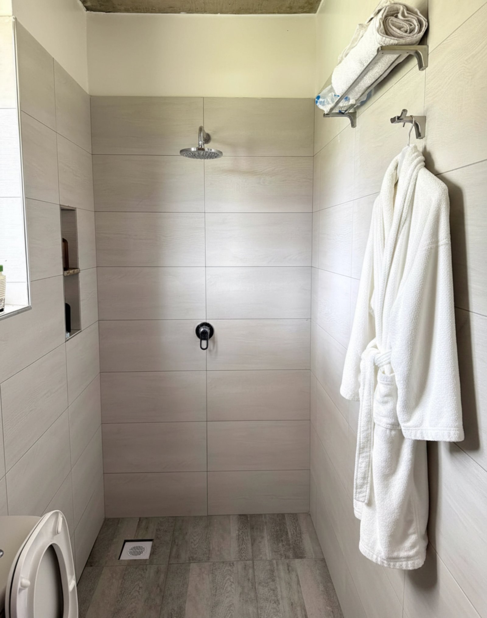 En-suite bathroom with rainfall shower